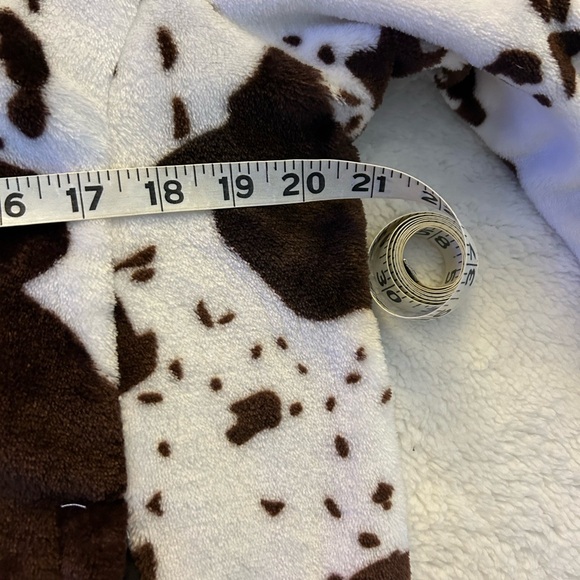 Women’s The North Face Cow Print Fleece Jacket Size XXL (Fits like medium/large) - Picture 6 of 6